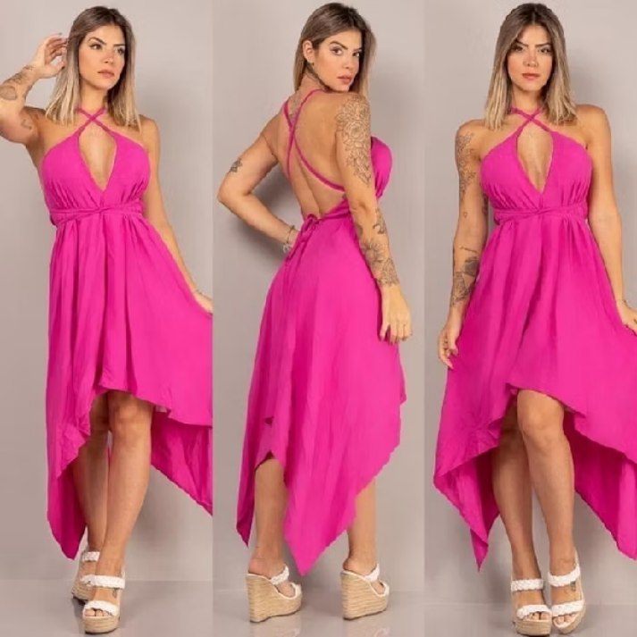 Dê uma olhada em Vestido Lenço Multiformas De Ponta Envelope Soltinho Feminino Indiano Festas por R$27,56 - R$39,96. Compre na Shopee agora! https://s.shopee.com.br/8KbJjOaTly