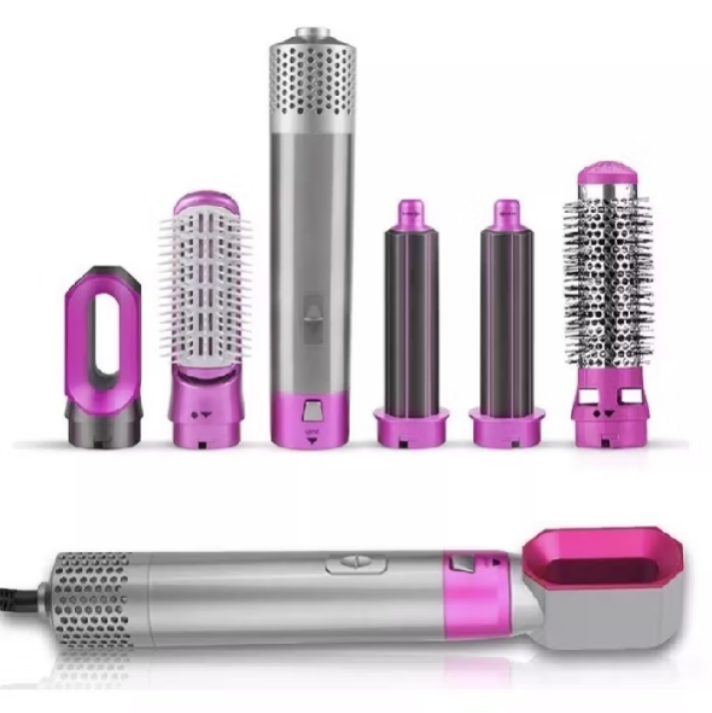 Dê uma olhada em Escova 5 em 1 Secador, Pente, Modelador, Aumenta volume Profissional por R$79,99. Compre na Shopee agora! https://s.shopee.com.br/6fT6nLqRbH