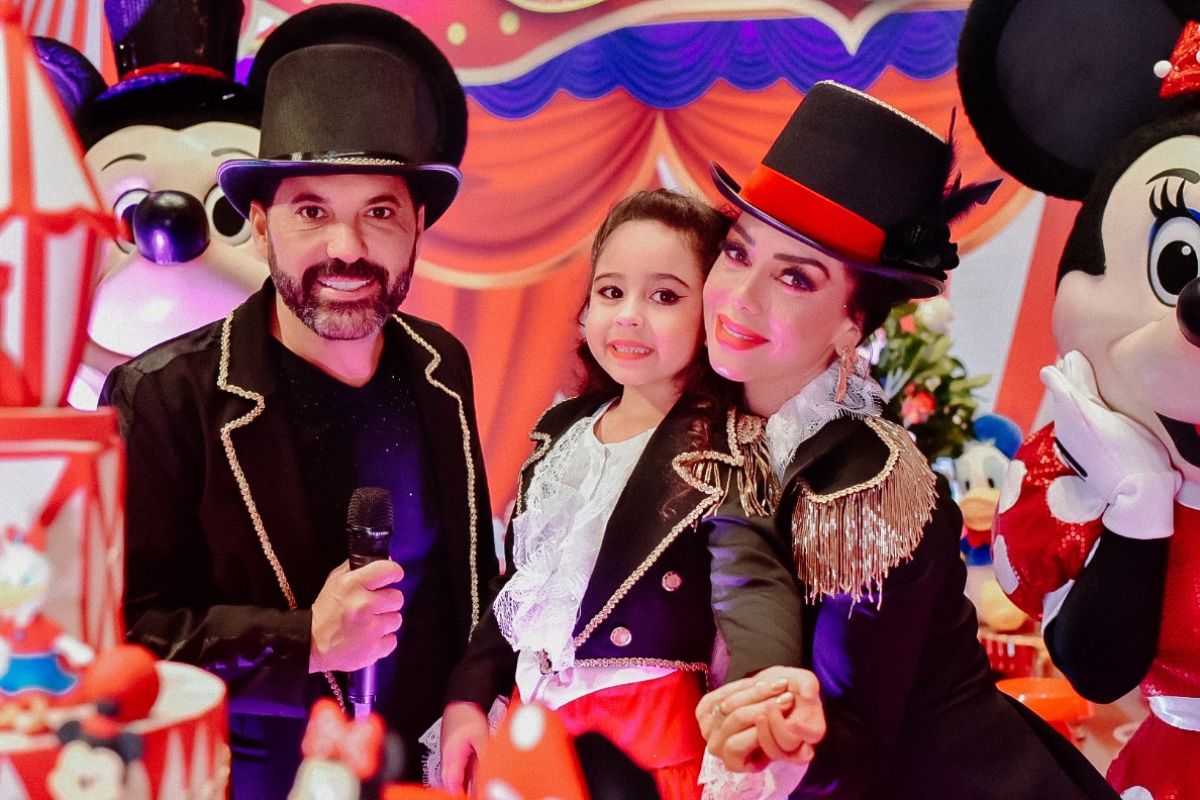 Filha do sertanejo Edson ganha festa de aniversário