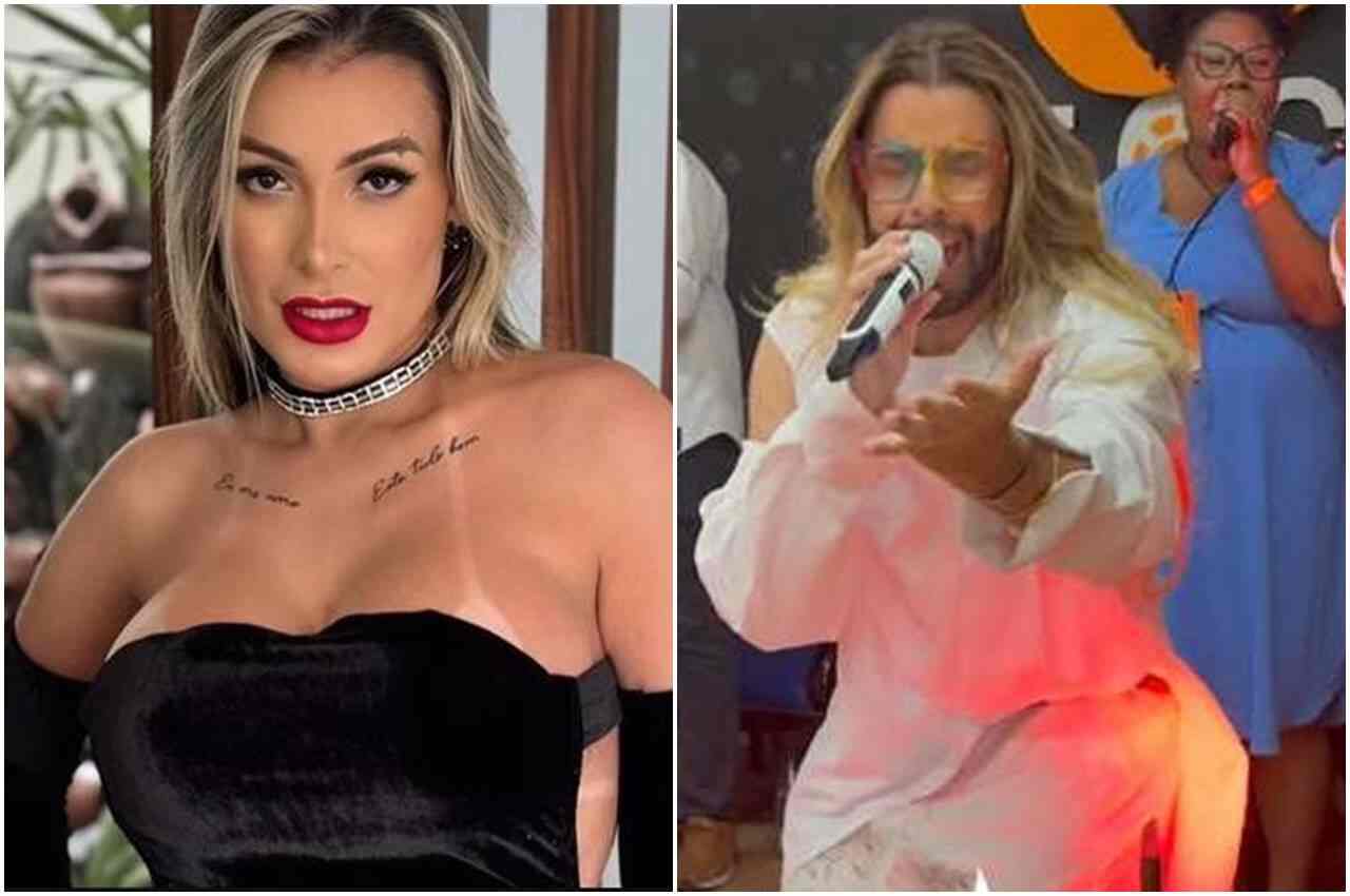 ANDRESSA URACH quer parceria com pastor gay para “povoar o céu” A modelo pretende visitar a igreja de Felipe Freire e convidar formalmente o pastor DEIXA SUA OPINÃOÉ IMPORTANTE