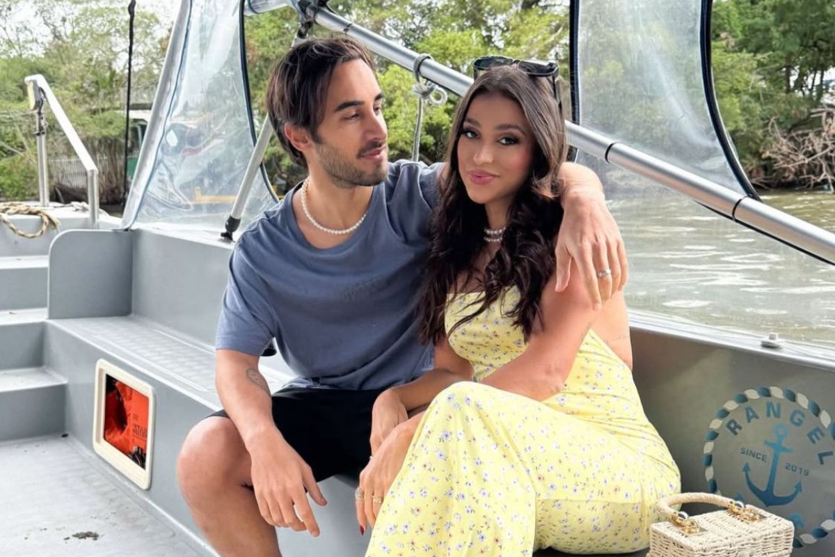 Nanda Caroll revela vestido de noiva avaliado em R$ 30 mil
