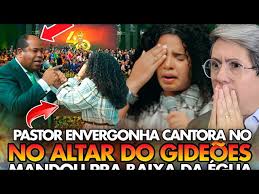 🚨VEXAME! PASTOR IRRITADO manda CANTORA “PRA BAIXA da ÉGUA” fazendo ela PASSAR VERGONHA no GIDEÕES!