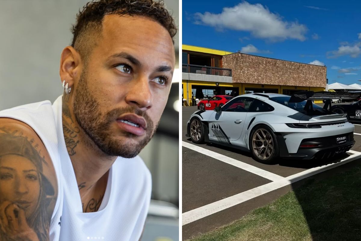 Neymar compra Porsche 911 GT3 RS 992 de R$ 4 milhões
