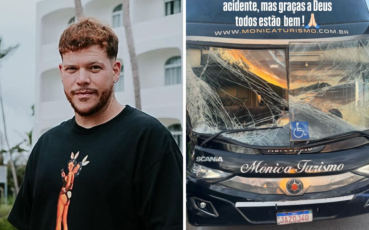 Ferrugem sofre acidente de ônibus com equipe no RS