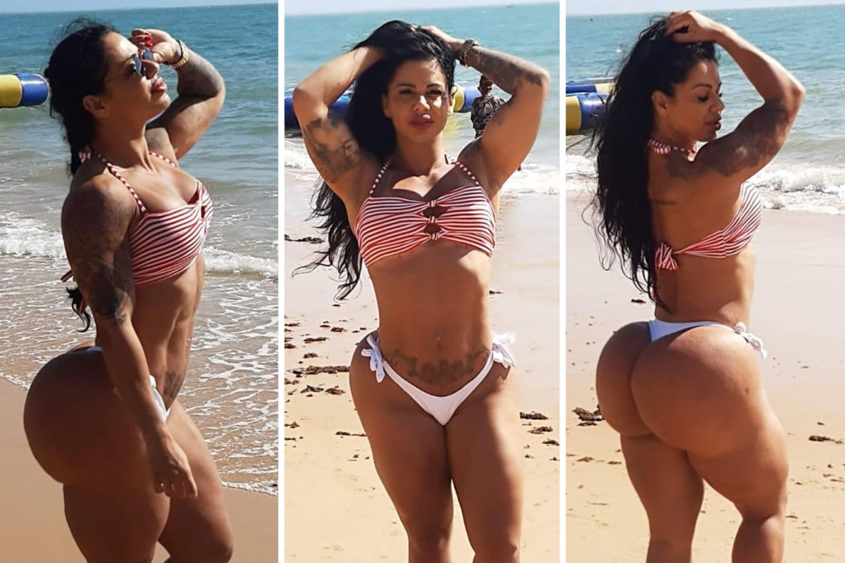 Vanessa Ataides aumenta o bumbum para 130 cm e busca recorde