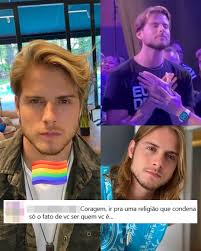 Ex-BBB Daniel Lenhardt é batizado e diz que não vai abrir mão de ser gay
