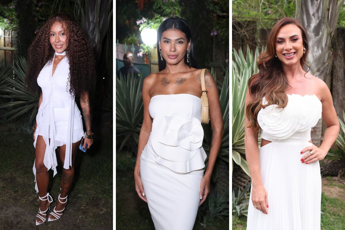 Famosos se reúnem na festa de aniversário de Ludmilla