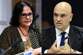 Damares Alves sugere exame de sanidade mental a Moraes em audiência no Senado