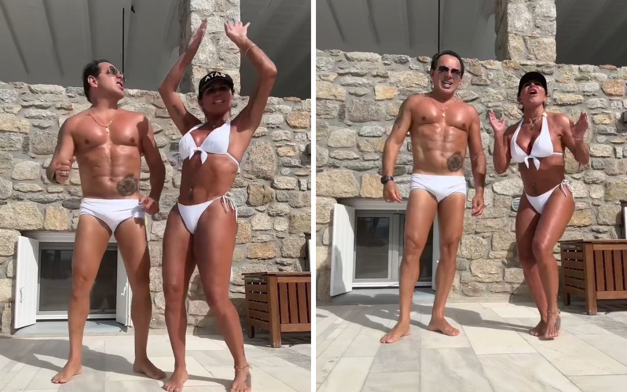 Gretchen e Esdras de Souza se preparam para o ‘Power Couple’ com dança nas redes